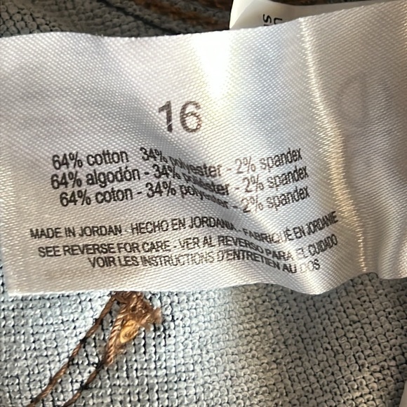 Anne Klein pull on tummy control denim leggings - Picture 7 of 7